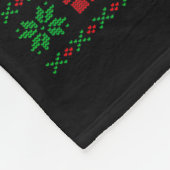 Ker Santa Ker Player Ugly Christmas Sweater  Fleecedecke (Ecke)