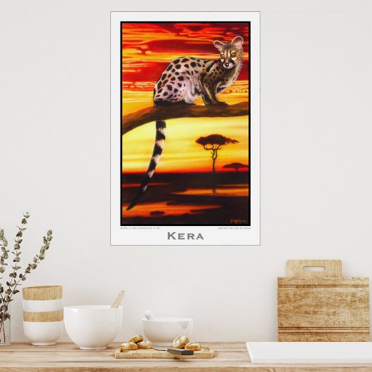 Kera002 Poster (Küche)