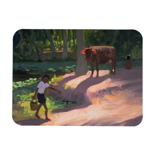 Kerala Backwater India 1996 Magnet (Horizontal)