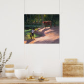 Kerala Backwater India 1996 Poster (Küche)