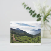 Kerala eine Seite und Tamil Nadu im Hintergrund, Postkarte (Stehend Vorderseite)