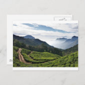 Kerala eine Seite und Tamil Nadu im Hintergrund, Postkarte (Vorne/Hinten)