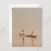 Kerala Fishermen Postkarte (Vorne/Hinten)