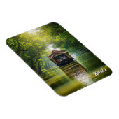 Kerala Houseboat India Magnet (Rechte Seite)
