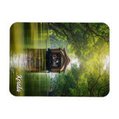 Kerala Houseboat India Magnet (Horizontal)