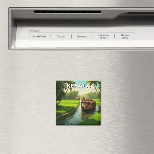 Kerala India Magnet (In Situ (Geschirrspüler))