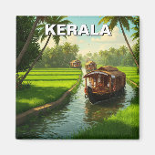 Kerala India Magnet (Vorne)