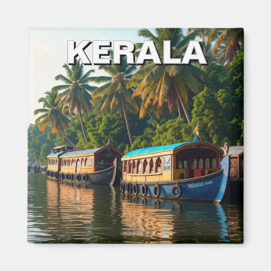 Kerala India Magnet (Vorne)