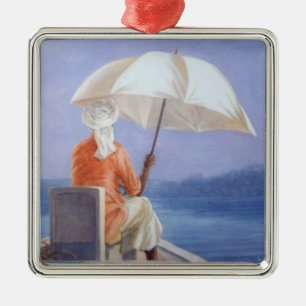 Kerala-Kapitän Ornament Aus Metall