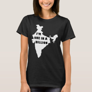 Kerala malayali lustige eins in einer Milliarde in T-Shirt