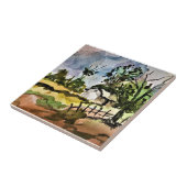 Keramik - 4,25in x 4,25in - Nach unten durch den B Fliese (Seite)