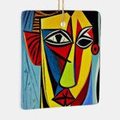 Keramik abstrakte Kunst Keramikornament (Rechts)