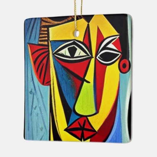 Keramik abstrakte Kunst Keramikornament (Links)