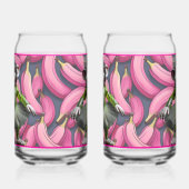 Keramik-Affen-Soda-Glas Dosenglas (Links)