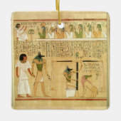 Keramik Ägypten-Hieroglyphen Keramikornament (Vorderseite)