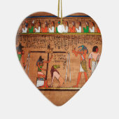 Keramik Ägypten-Hieroglyphen Ornament (Rechts)