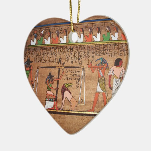 Keramik Ägypten-Hieroglyphen Ornament (Links)