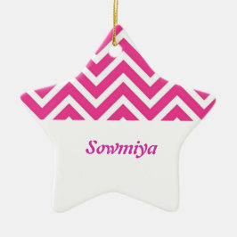 Keramik-Anhänger in Form eines Sterns Keramik Ornament