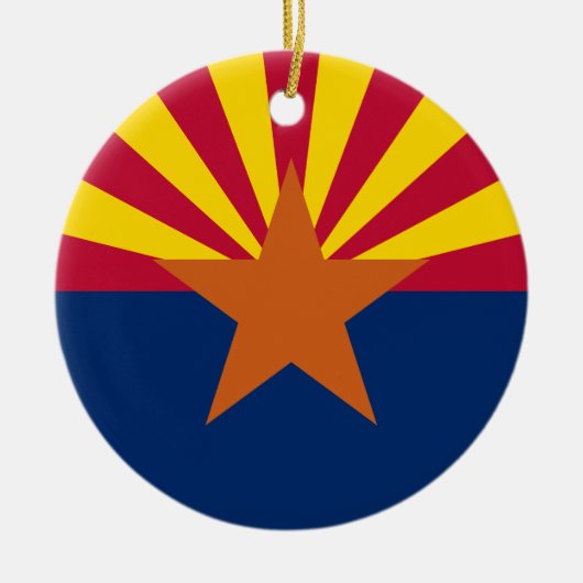 Keramik Arizona Ornament (Vorne)
