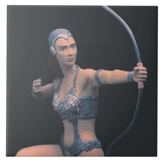 Keramik Artemis Fliese (Vorderseite)