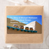 Keramik auf Adobe Wall (Insitu)