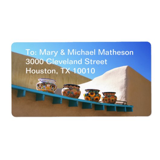 Keramik auf Adobe Wall (Vorne)