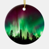 Keramik Aurora borealis Ornament (Vorne)