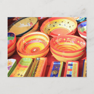 Keramik aus der Provence Postkarte