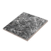 Keramik aus dunkelgrauem Marmor Fliese (Seite)