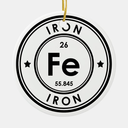 Keramik aus Eisen Ornament (Vorne)