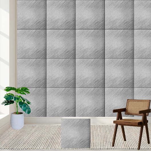 Keramik aus gebürstetem Metall - Tile Stil 2 Fliese