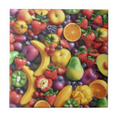 Keramik aus gemischtem Obst Fliese (Vorderseite)