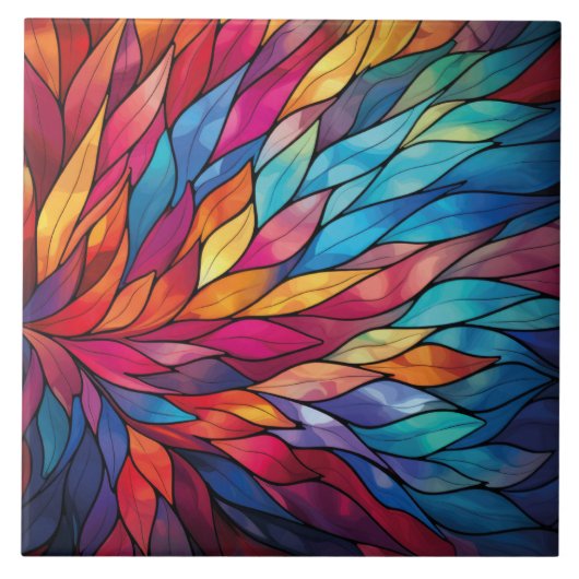 Keramik aus Glas Fliese (Vorderseite)