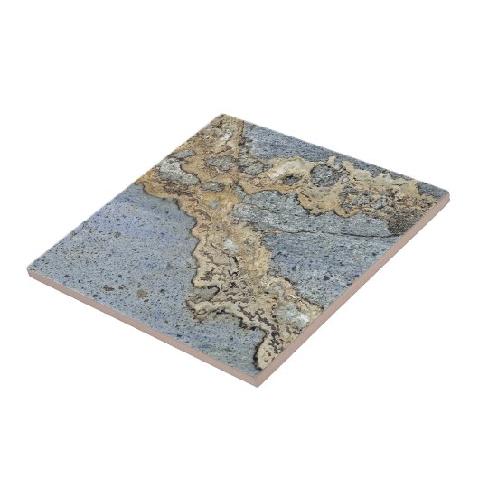 Keramik aus goldfarbenem Marmor Fliese (Seite)