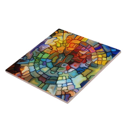 Keramik aus Hartglas Fliese (Seite)