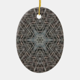 Keramik aus Metallgewebe Ornament