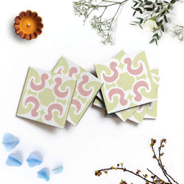 Keramik aus Mosaik Tile (gelb) Fliese