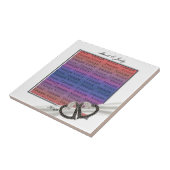 Keramik aus schwarzem und weißem Diamant Fliese (Seite)