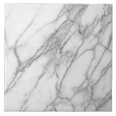 Keramik aus weißem Marmor Fliese (Vorderseite)