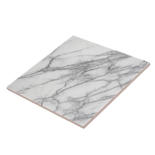 Keramik aus weißem Marmor Fliese (Seite)