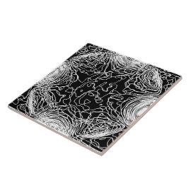 Keramik aus Weißgarn Fliese