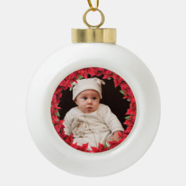 Keramik Ball Kind/Baby Foto Gerahmte Einrichtung Keramik Kugel-Ornament