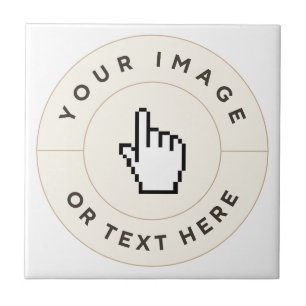 Keramik - Benutzerdefiniert (Bild/Text hinzufügen) Fliese