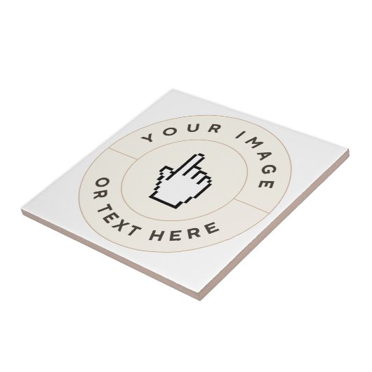 Keramik - Benutzerdefiniert (Bild/Text hinzufügen) Fliese (Seite)