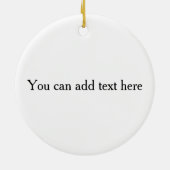 Keramik Bierflüster Ornament (Hinten)