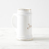 Keramik Bierglas (Vorderseite Links)