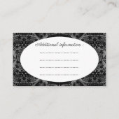 Keramik Black Begleitkarte (Rückseite)