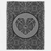 Keramik Black Fleecedecke (Vorderseite)