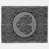 Keramik Black Fleecedecke (Vorderseite (Horizontal))