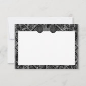 Keramik Black RSVP Karte (Rückseite)